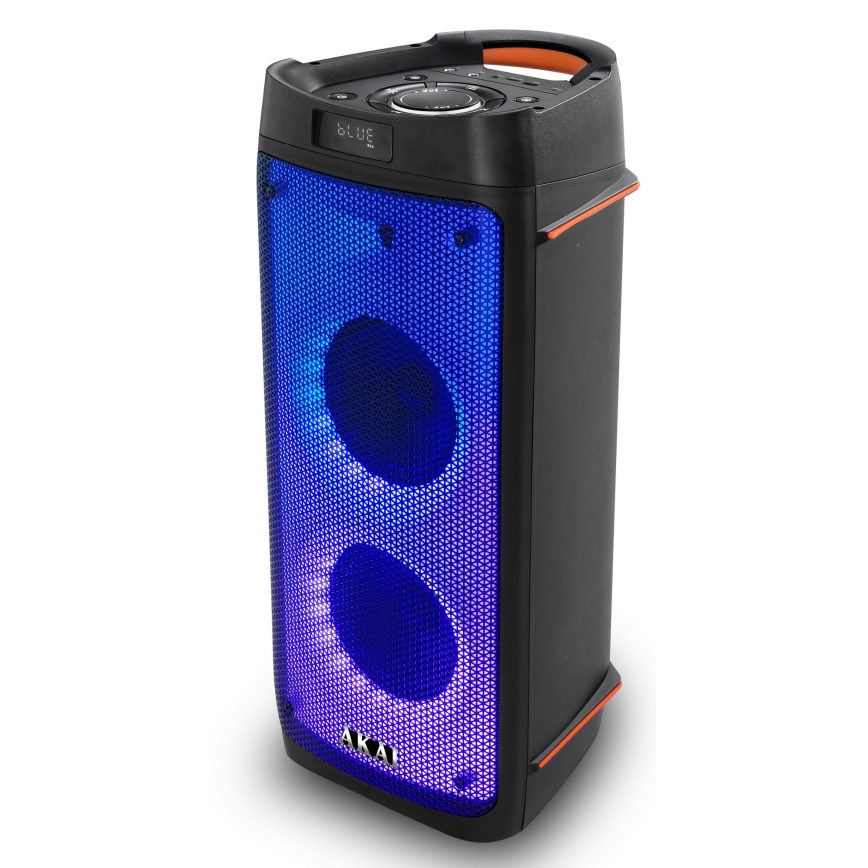 AKAI PARTY BOX 810 - Draadloze luidspreker 65W/230V 5000 mAh + afstandsbediening