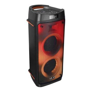 AKAI PARTY BOX 810 - Enceinte sans fil 65W/230V 5000 mAh + télécommande