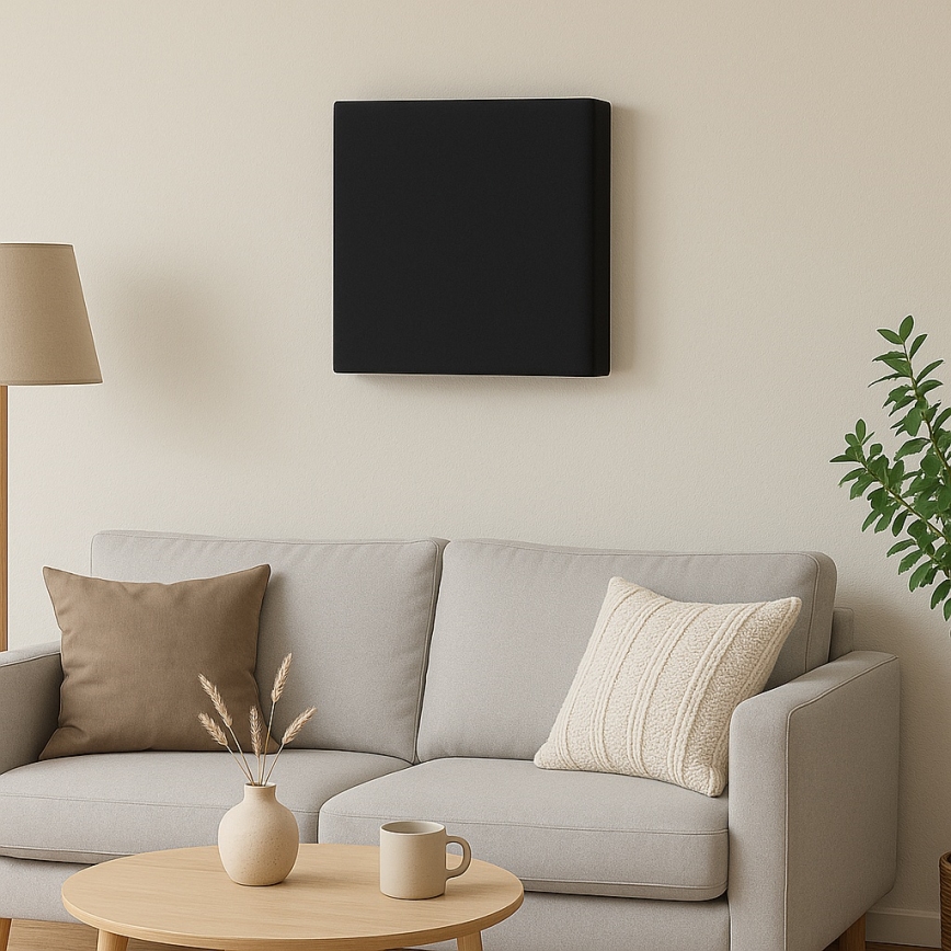 Akoestisch panel SILENCE 58x58 cm antraciet