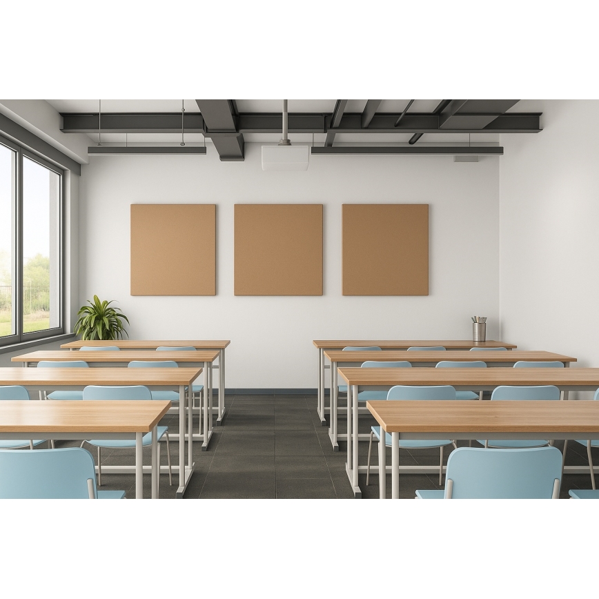 Akoestisch panel SILENCE 58x58 cm beige