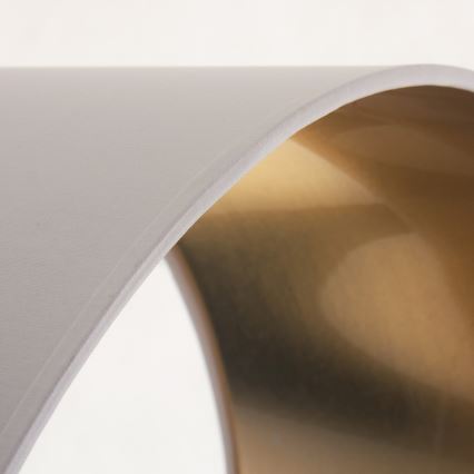 Hanglamp aan kabel ALBA 1xE27/15W/230V Ø 40 cm wit/goud