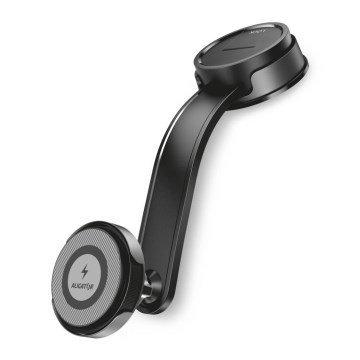 Aligator AMS07BK - MagSafe-autohouder voor telefoon met flexibele arm, zwart