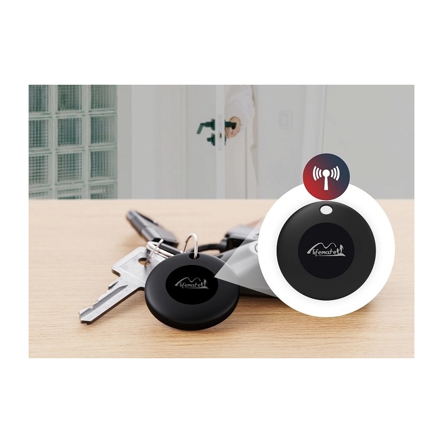 Aligator APD001 - Localisateur Life Tag 1xCR2032 IP65 noir