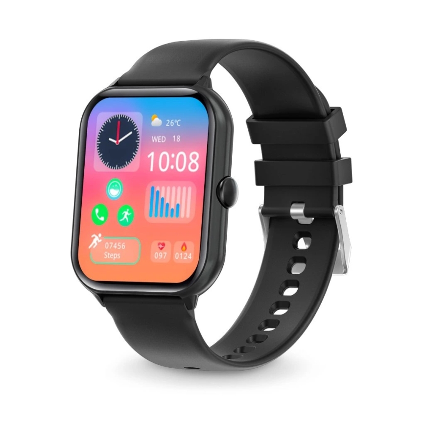 Aligator AW10BK - Montre connectée Watch GO 220 mAh IP67 noire