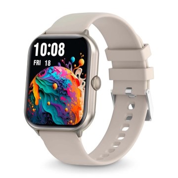 Aligator AW10SR - Montre connectée Watch GO 220 mAh IP67 crème