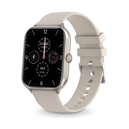 Aligator AW10SR - Montre connectée Watch GO 220 mAh IP67 crème