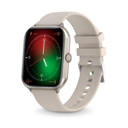 Aligator AW10SR - Montre connectée Watch GO 220 mAh IP67 crème