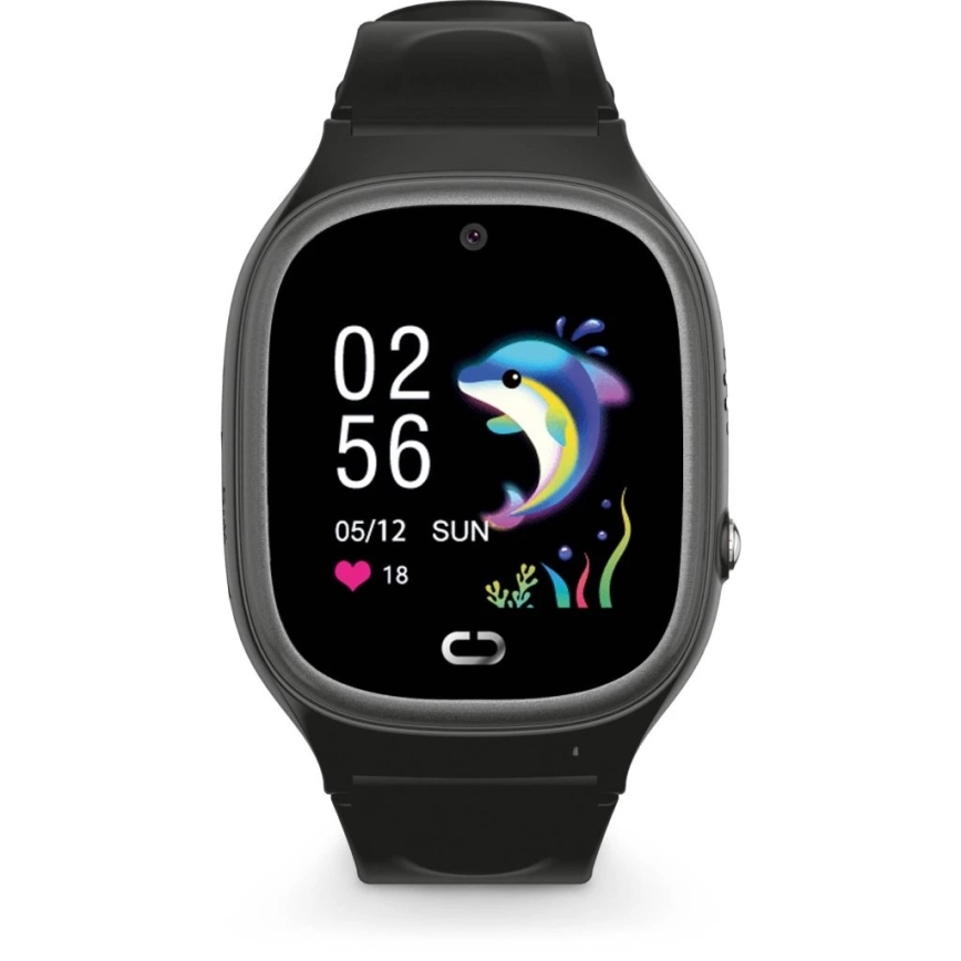 Aligator AW11BK - Montre connectée Watch Junior 2 450 mAh IP67 Wi-Fi noire