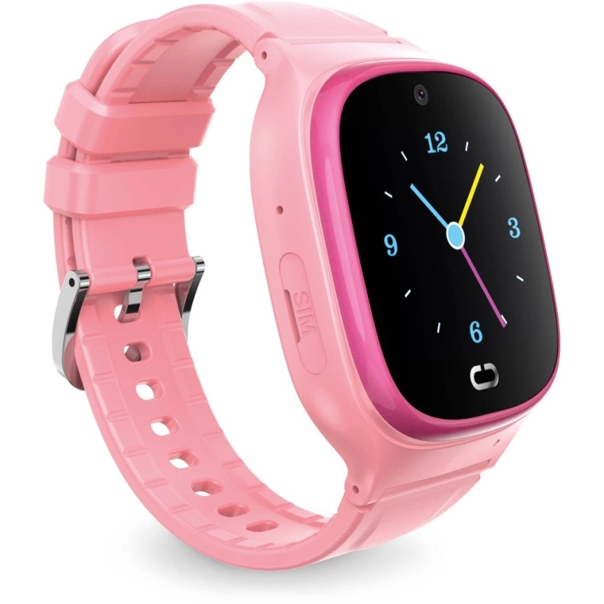 Aligator AW11PK - Montre connectée Watch Junior 2 450 mAh IP67 Wi‑Fi rose