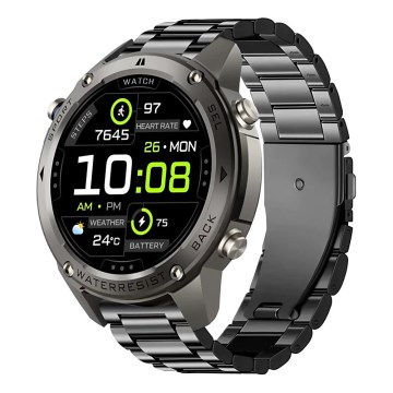 Aligator AW12BK - Montre connectée Watch GPS 500 mAh IP69K noire
