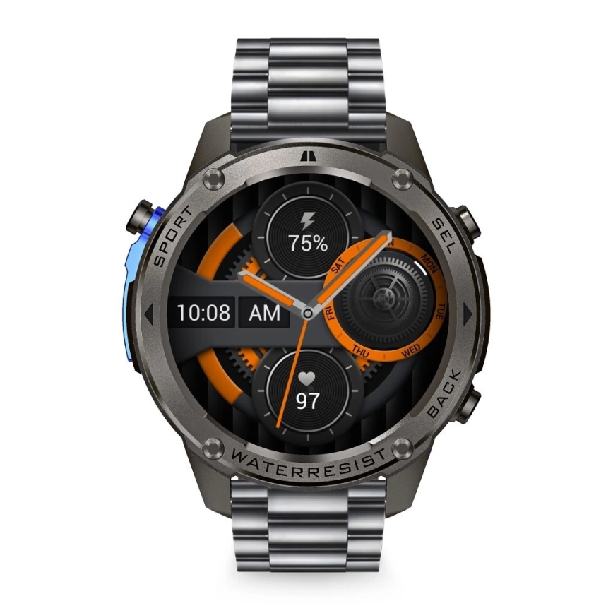 Aligator AW12BK - Montre connectée Watch GPS 500 mAh IP69K noire