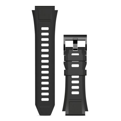 Aligator AW12BK - Smartwatch met GPS, 500 mAh batterij, IP69K, zwart