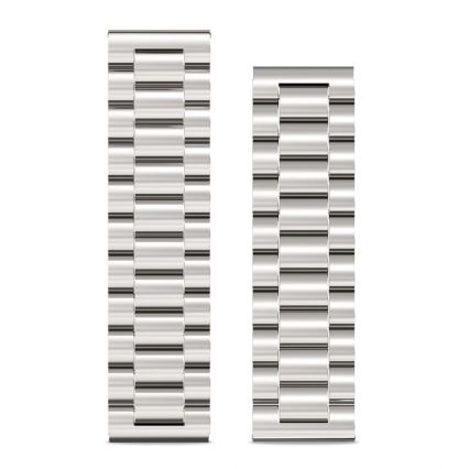 Aligator AW12SR - Montre connectée GPS, batterie 500 mAh, indice IP69K, finition argentée