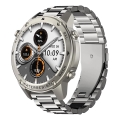 Aligator AW12SR - Smartwatch Watch met GPS, 500 mAh accu, IP69K, zilver