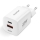 Aligator CHPD0020 - GaN Fast-Charging Power Delivery Adapter 33W USB-A + USB-C, White