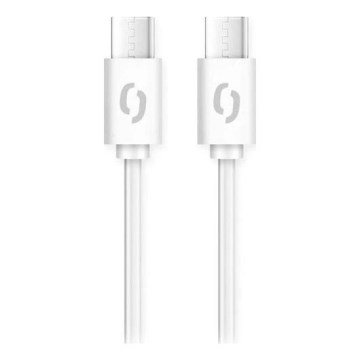 Aligator DATKP47 - câble USB USB-C / USB-C 100W Power Delivery 1,5m blanc