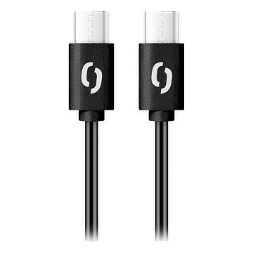 Aligator DATKP54 - USB-kabel USB-C / USB-C 65W Power Delivery 0,5m zwart