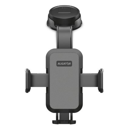 Aligator HA25 - Telefoonhouder voor in de auto met flexibele arm, zwart