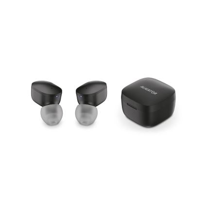 Aligator TWS05 - Draadloze oordopjes Pods LITE 200 mAh + 2 x 30 mAh zwart