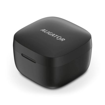 Aligator TWS05 - Pods LITE Draadloos Earbuds, 200 mAh + 2x 30 mAh, IP30, Black