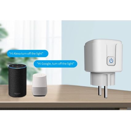 Aligator WAL001 - Prise intelligente 3680W/230V/Type E/16A Wi‑Fi Tuya