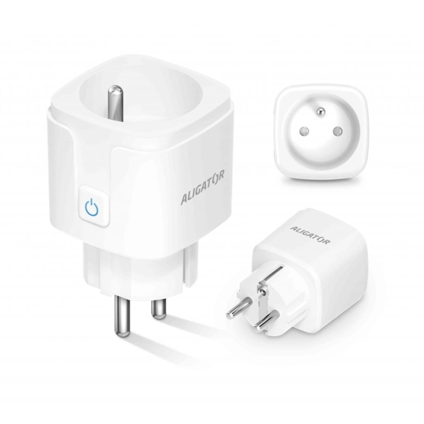 Aligator WAL001 - Prise intelligente 3680W/230V/Type E/16A Wi‑Fi Tuya