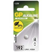 Alkaline knoopcel batterij LR41 GP ALKALINE 1,5V/24 mAh