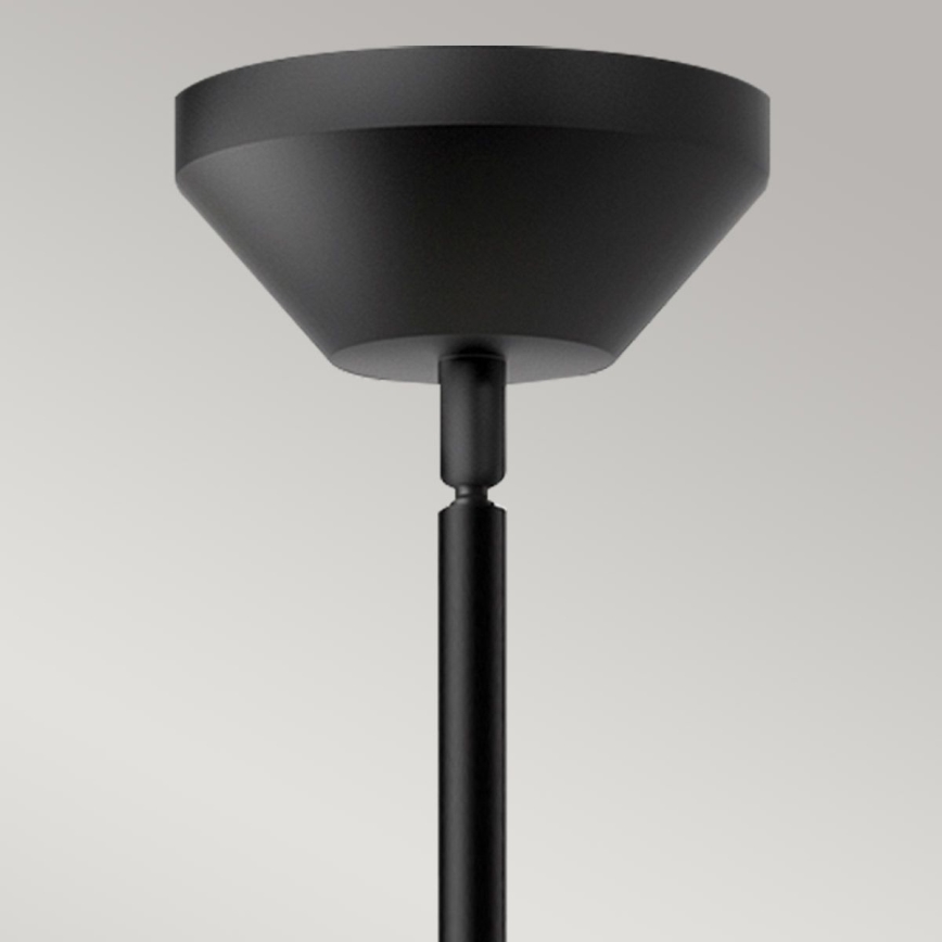 Alora Mood - HALSTON rod-mounted hanglamp 1xE27/60W/230V zwart