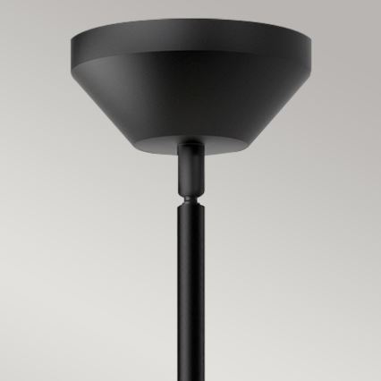 Alora Mood - Hanglamp met stang HALSTON 1xE27/60W/230V zwart