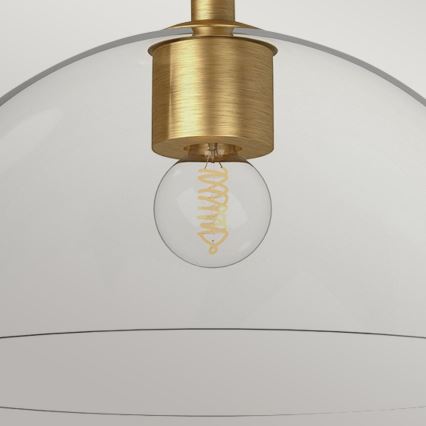 Alora Mood - Hanglamp met vaste pendel JUDE 1xE27/60W/230V diameter 30,5 cm messing