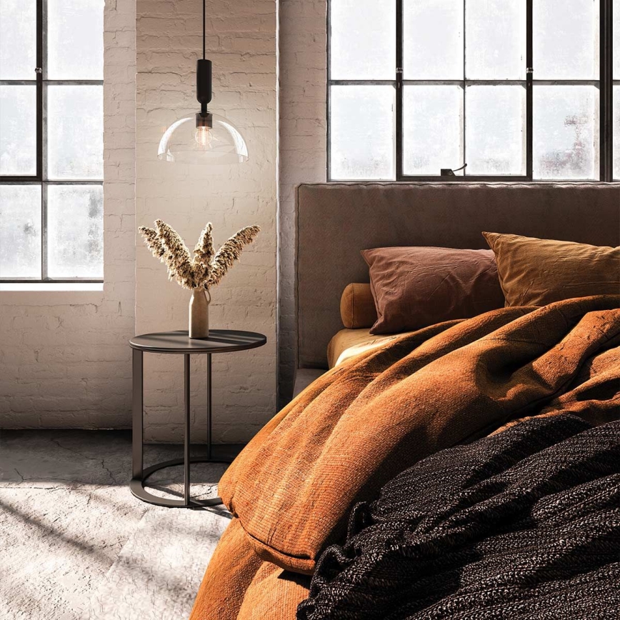 Alora Mood - JUDE Rod Hanger 1xE27/60W/230V Black