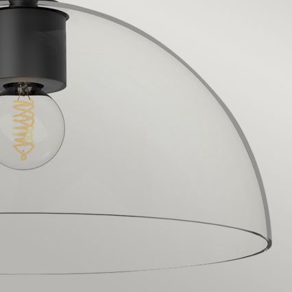 Alora Mood - JUDE plafondlamp 1xE27/60W/230V Ø 30.5 cm zwart