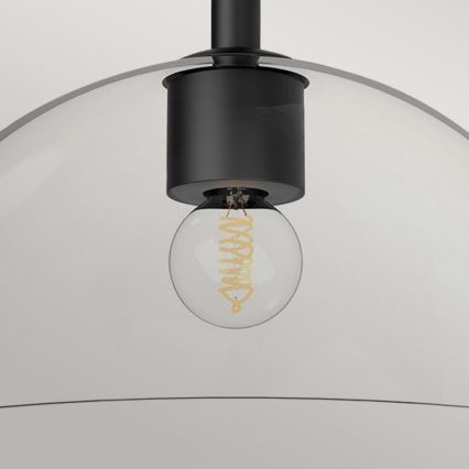 Alora Mood - Plafondlamp JUDE 1xE27/60W/230V Ø 30,5 cm zwart