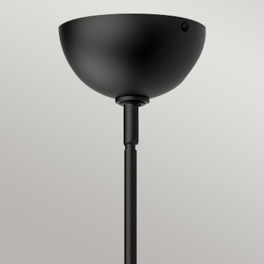 Alora Mood - Lustre sur tige JUDE 3xE27/60W/230V noir