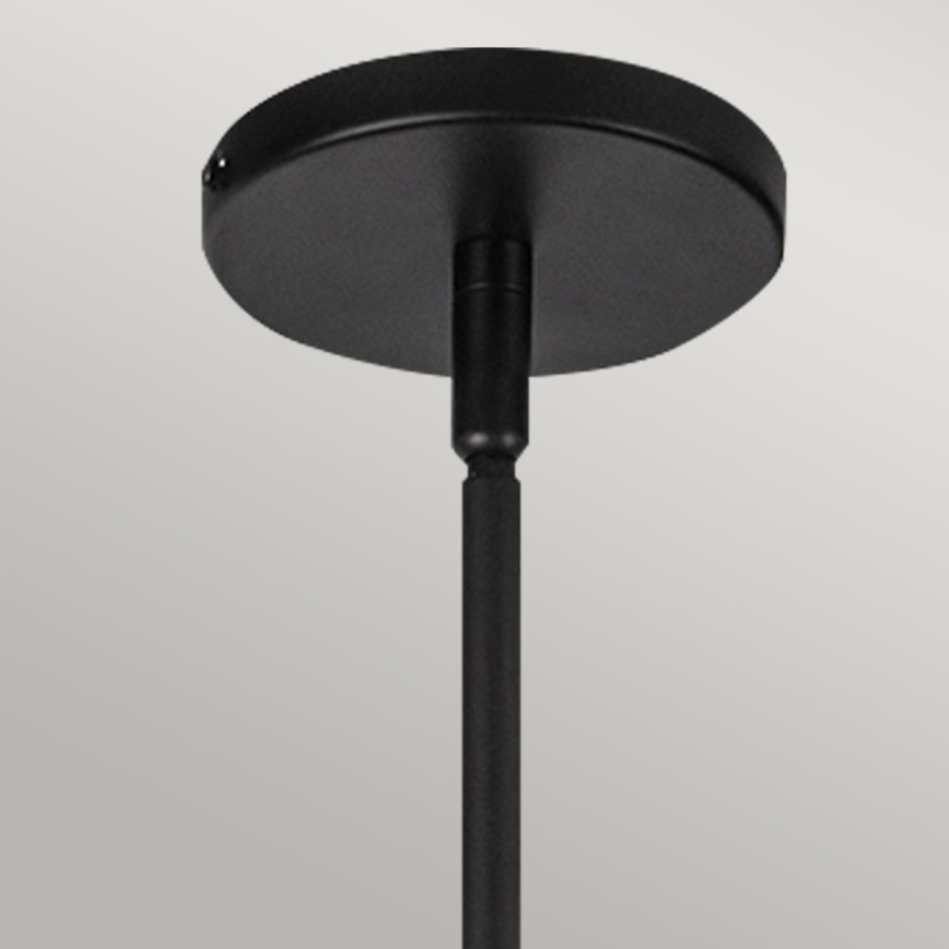 Alora Mood - Hanglamp met stang PERTH 1xE27/60W/230V Ø 37,5 cm zwart