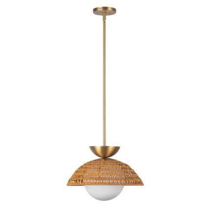 Alora Mood - Rod hanglamp PERTH 1xE27/60W/230V Ø 37.5 cm goud
