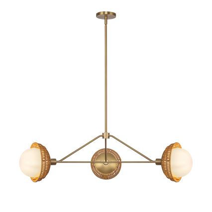 Alora Mood - Rod-mounted Hanglamp PERTH 3xE14/40W/230V goud