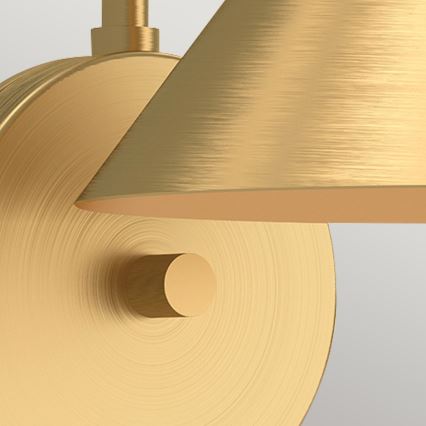 Alora Mood - Wandlamp REMYCK 1xE27/60W/230V goud