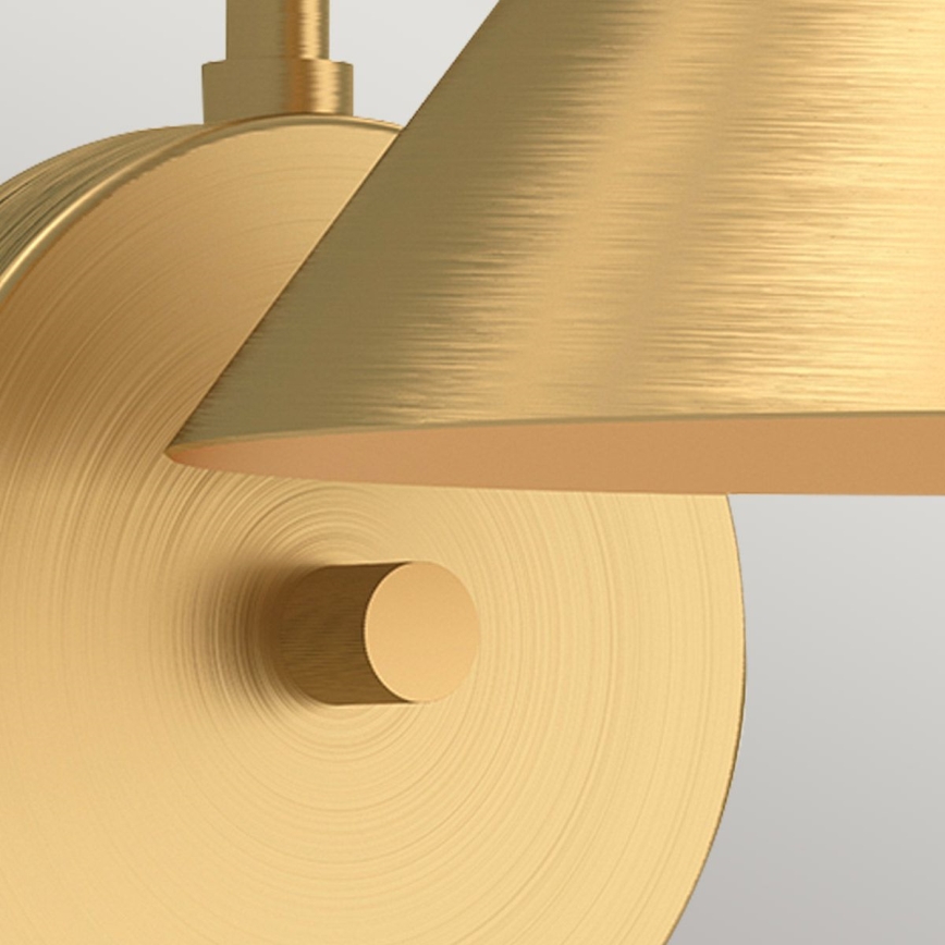 Alora Mood - Wandlamp REMYCK 1xE27/60W/230V goud