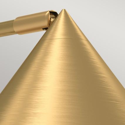 Alora Mood - Wandlamp REMYCK 1xE27/60W/230V goud