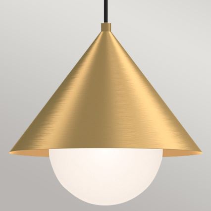 Alora Mood - REMYCK Cable Hanger Lamp 1xE27/60W/230V, Ø 34.3 cm, Gold