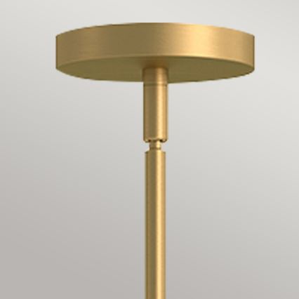 Alora Mood - Hanglamp met stang REMYCK 3xE27/60W/230V goud