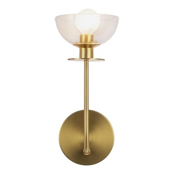 Alora Mood ALM-SYLVIA-1WB-BG-CL - Applique murale SYLVIA 1xE14/40W/230V dorée