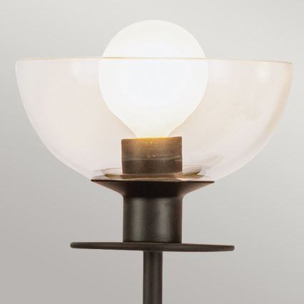 Alora Mood ALM-SYLVIA-2WB-BK-CL - Applique murale SYLVIA 2xE14/40W/230V noire