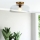 Alora Mood ALM-SYLVIA-SF-BG-CL - Plafondlamp SYLVIA 1xE27/60W/230V goud