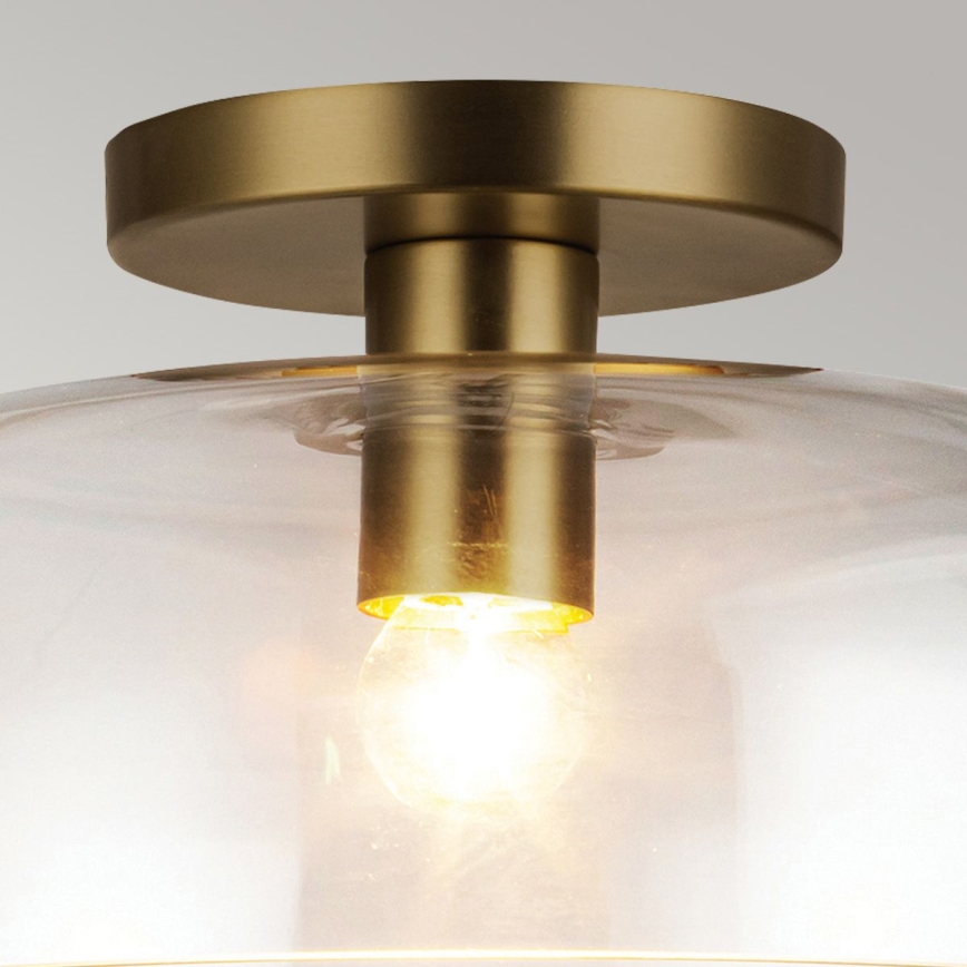 Alora Mood ALM-SYLVIA-SF-BG-CL - Plafonnier SYLVIA 1xE27/60W/230V doré