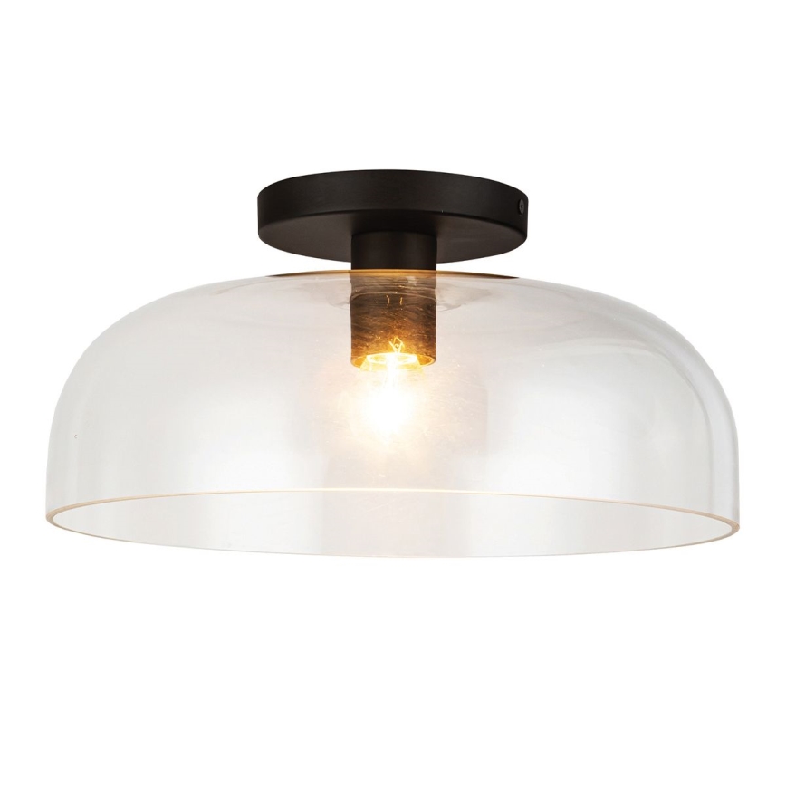 Alora Mood ALM-SYLVIA-SF-BK-CL - Plafondlamp SYLVIA 1xE27/60W/230V zwart