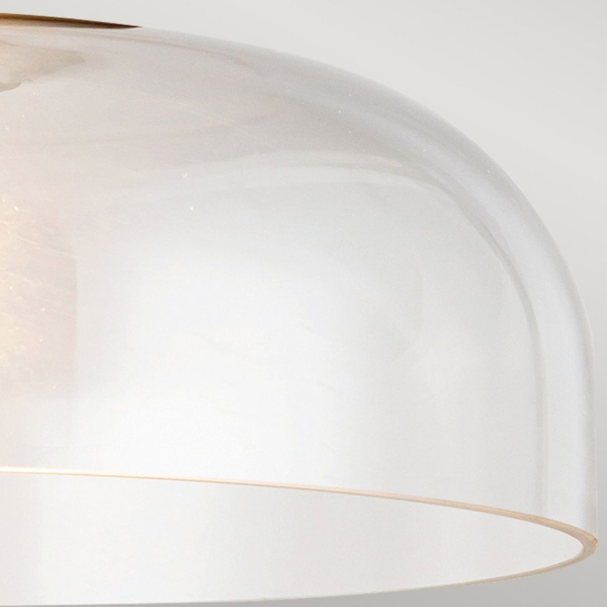 Alora Mood ALM-SYLVIA-SF-BK-CL - Plafondlamp SYLVIA 1xE27/60W/230V zwart