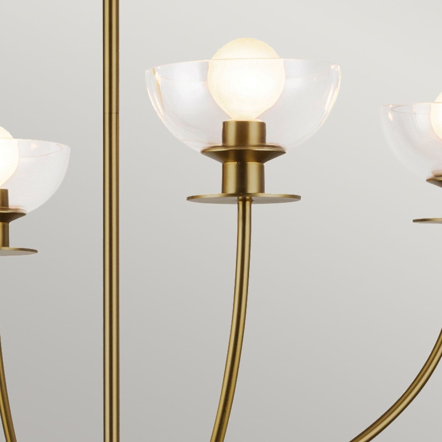 Alora Mood - SYLVIA Rod Hanger Lamp 4xE14/40W/230V Gold