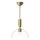 Alora Mood - Hanglamp met vaste pendel JUDE 1xE27/60W/230V diameter 30,5 cm messing